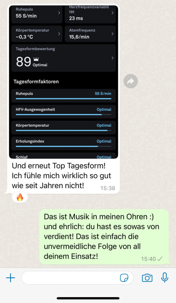 Kundenerfolg im Paretofit Coaching 3